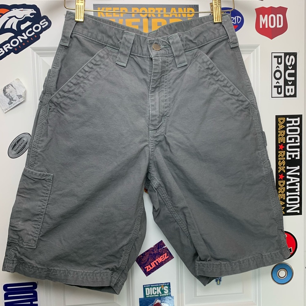 SOLD Carhartt gray cargo shorts